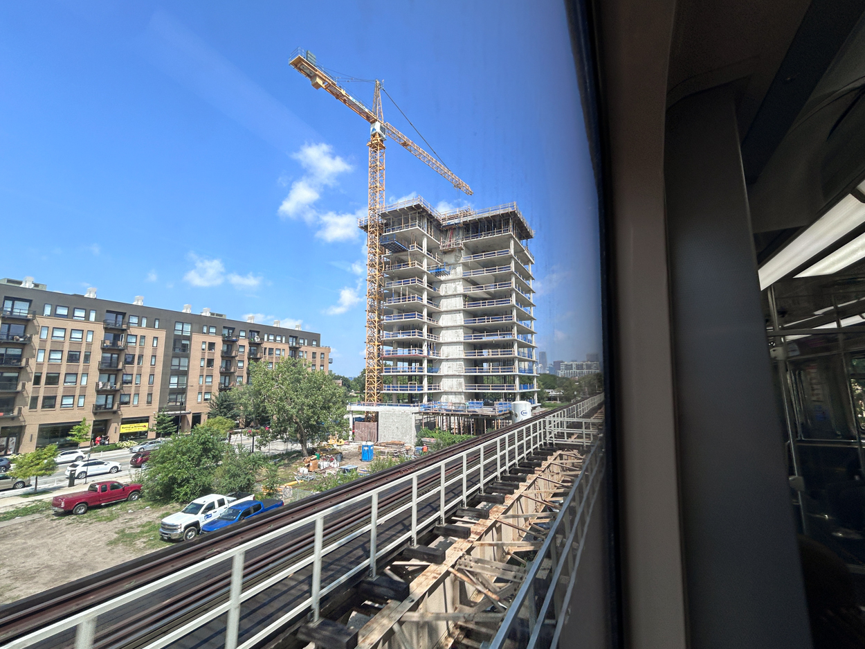 Southbridge residential tower construction update August 2026