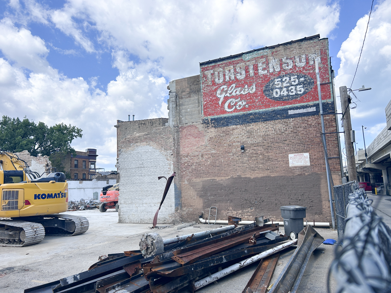 Torstenson Glass demolition August 2026