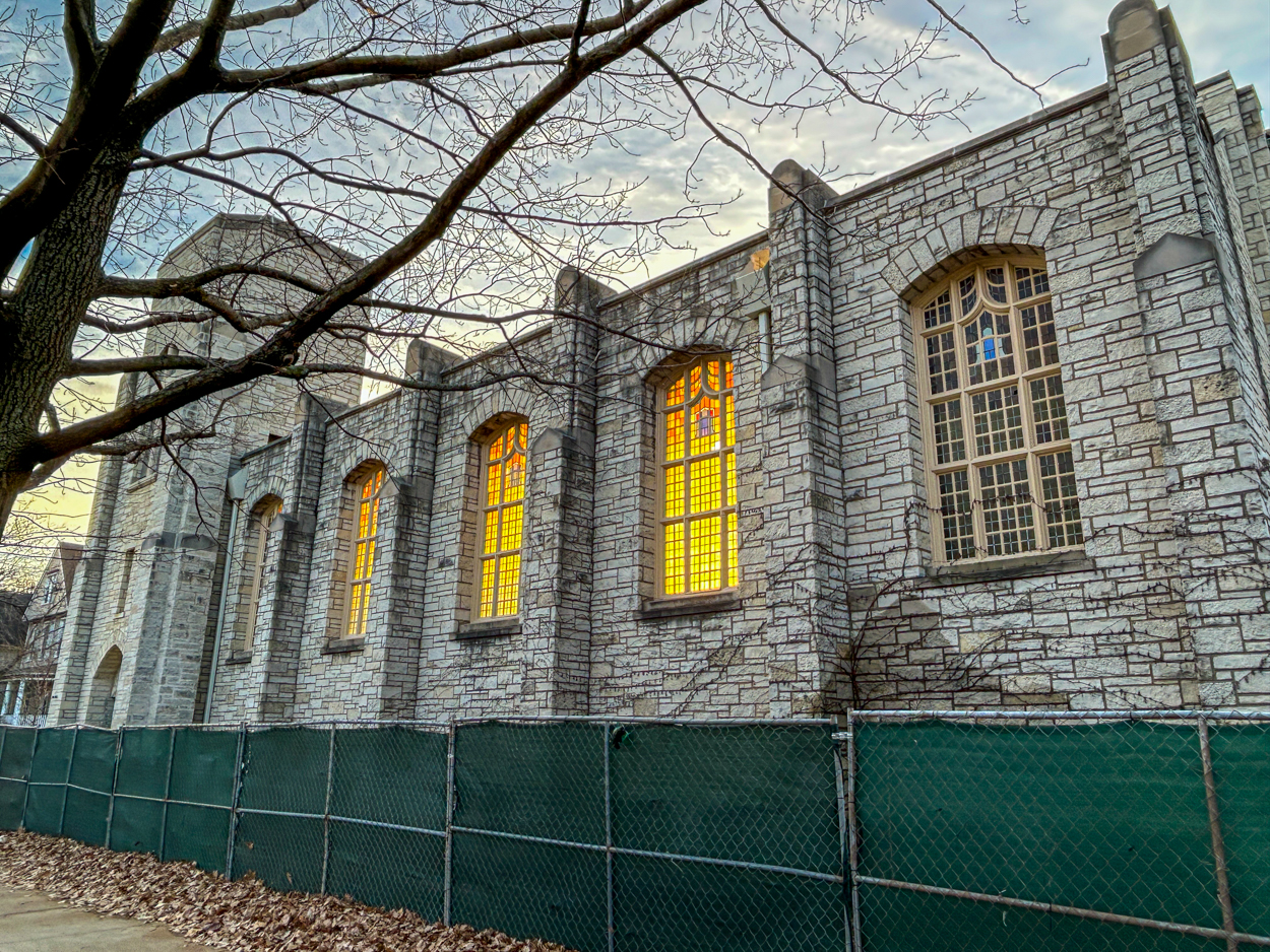 Ravenswood Presbyterian Church spring 2026 demolition