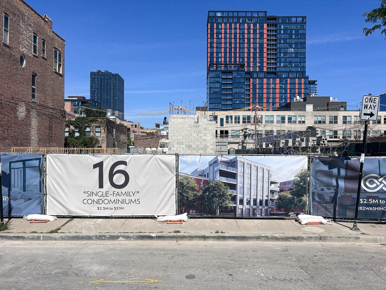 1282 West Washington September 2026 construction progress