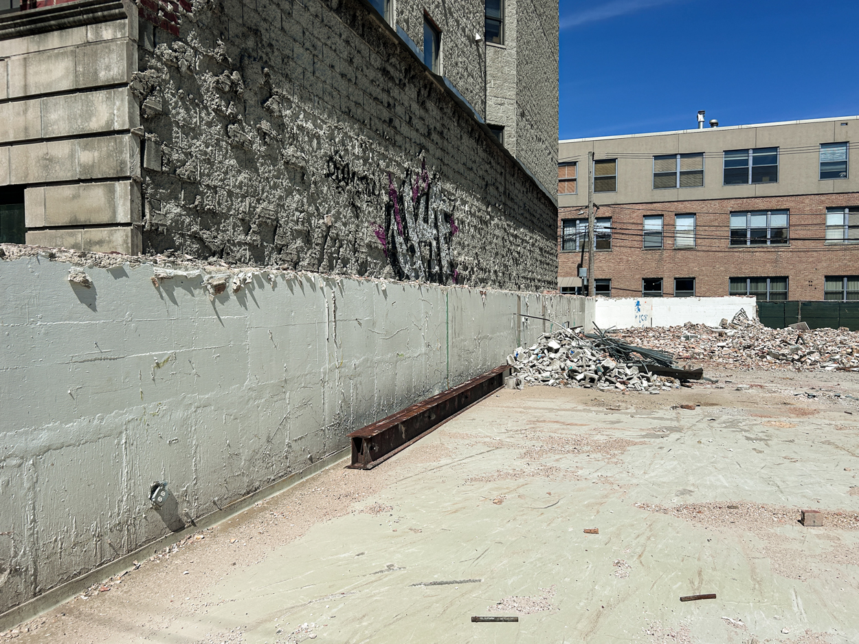 1332 West Grand Avenue demolition complete