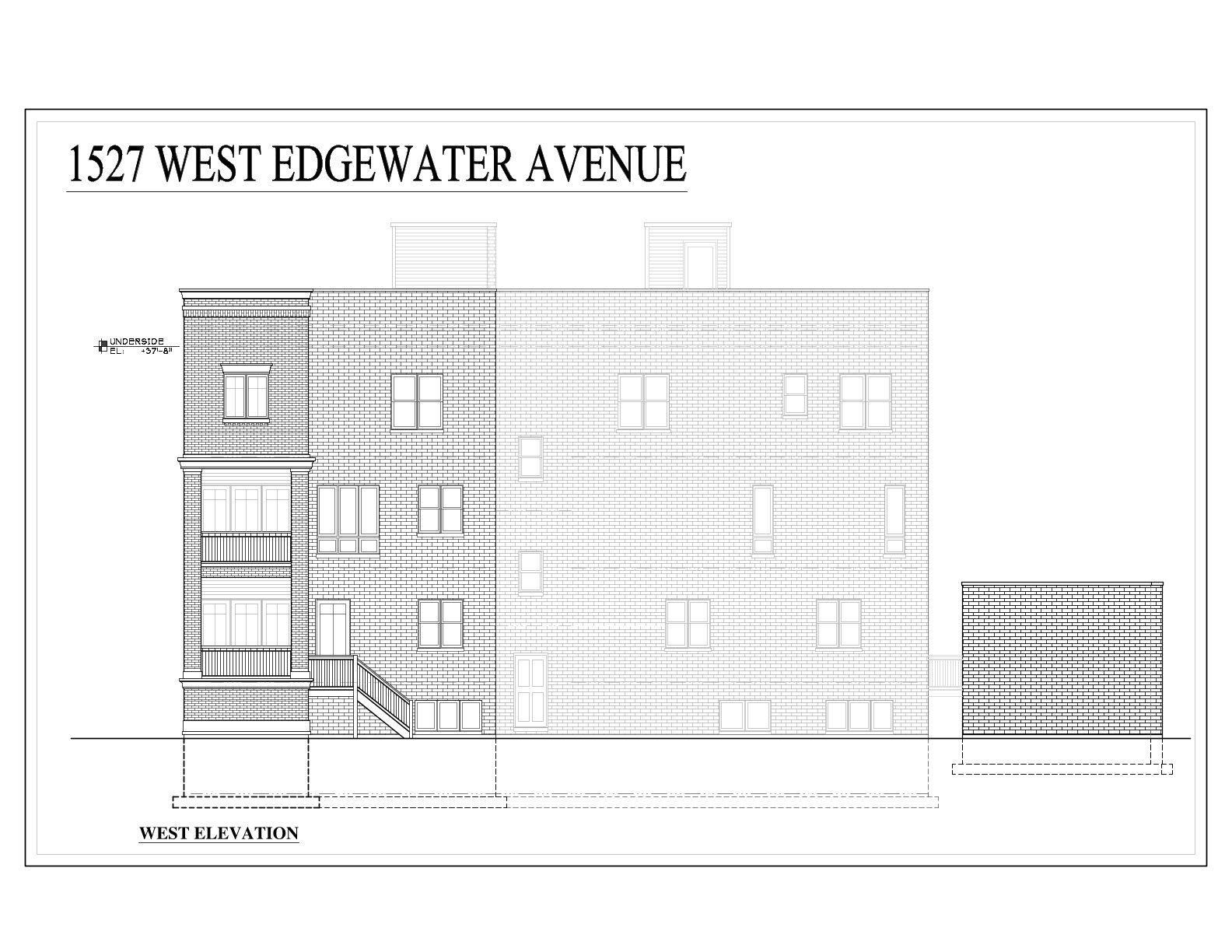 Demolition and construction permitted at 1527 West Edgewater Avenue