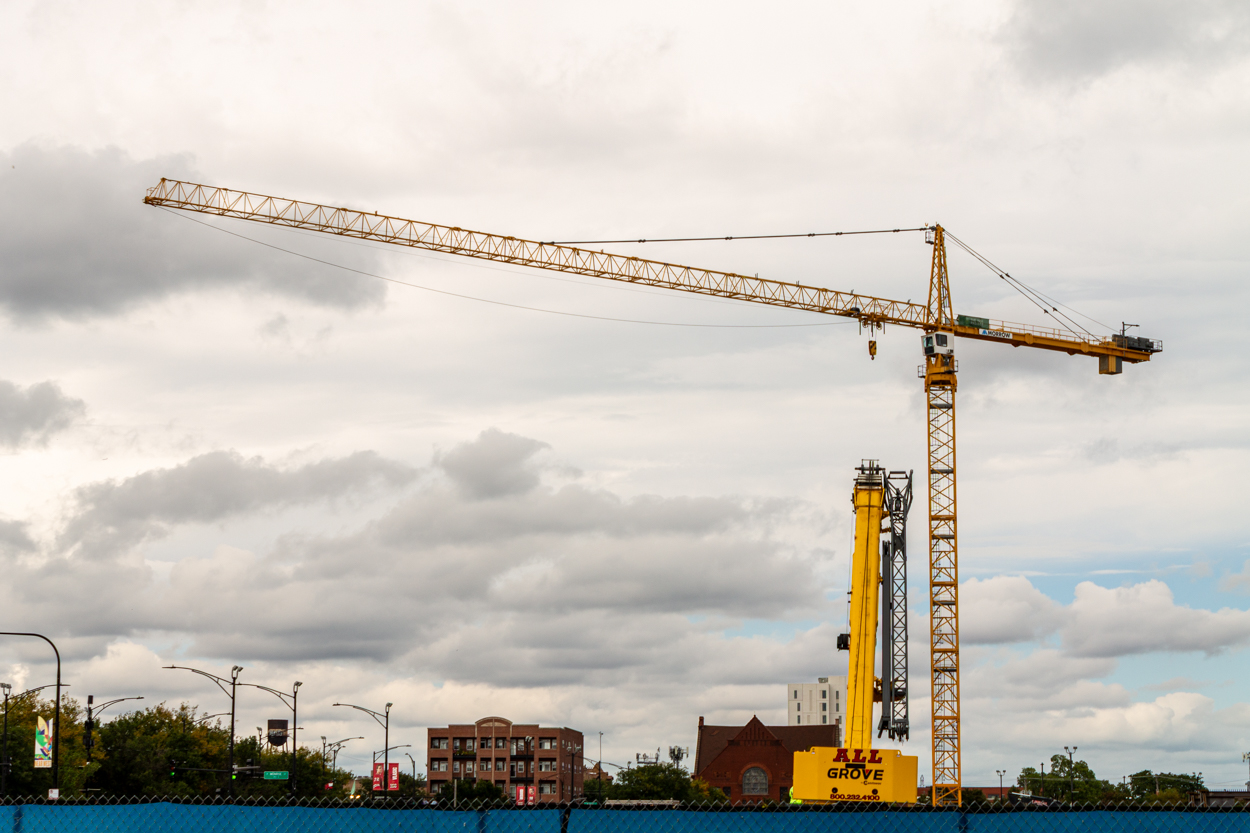 The 1901 Project tower crane