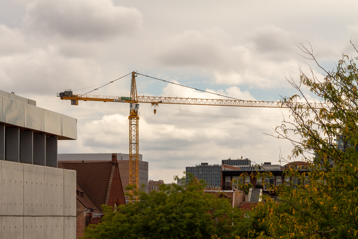 The 1901 Project tower crane