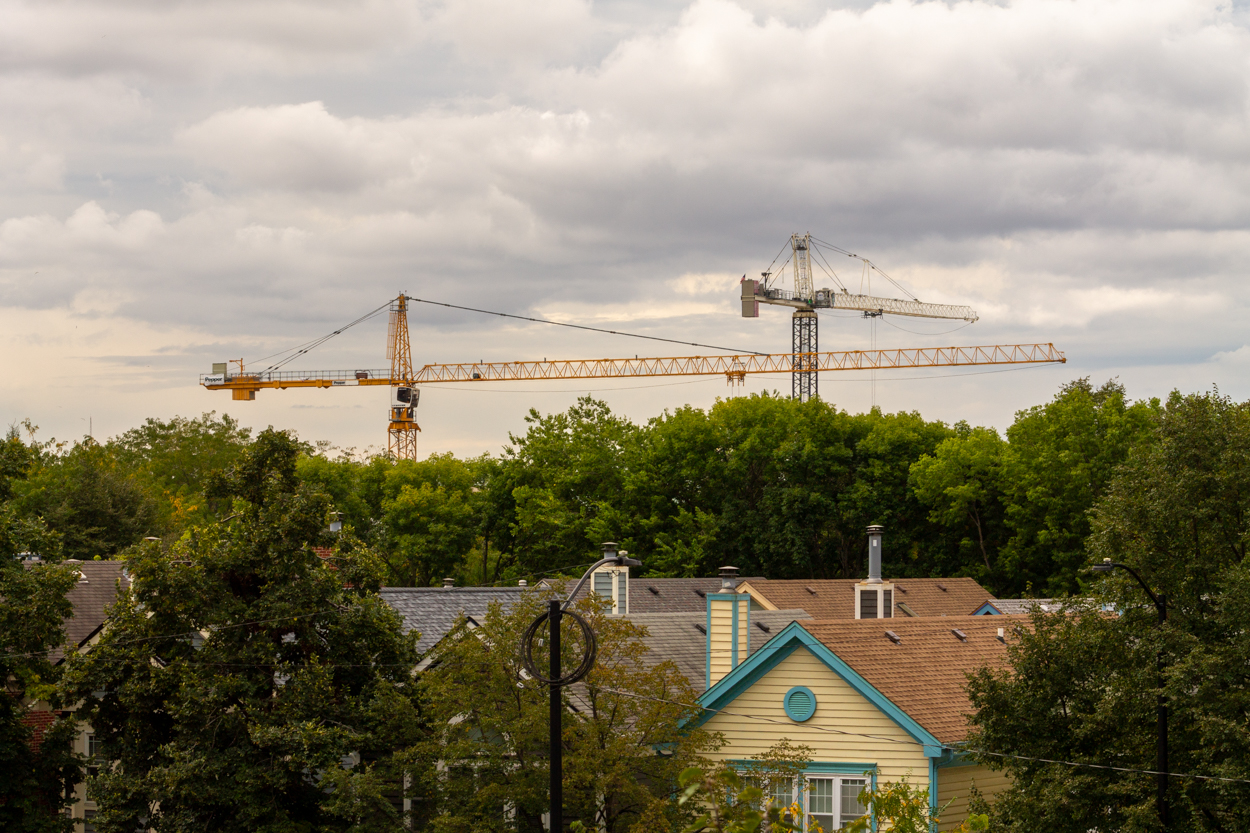 McDonald's Park east tower crane at The 78
