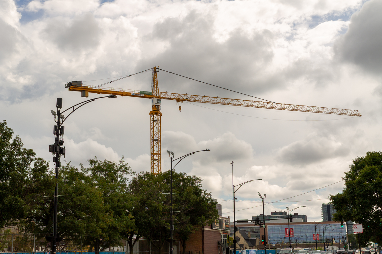 The 1901 Project tower crane