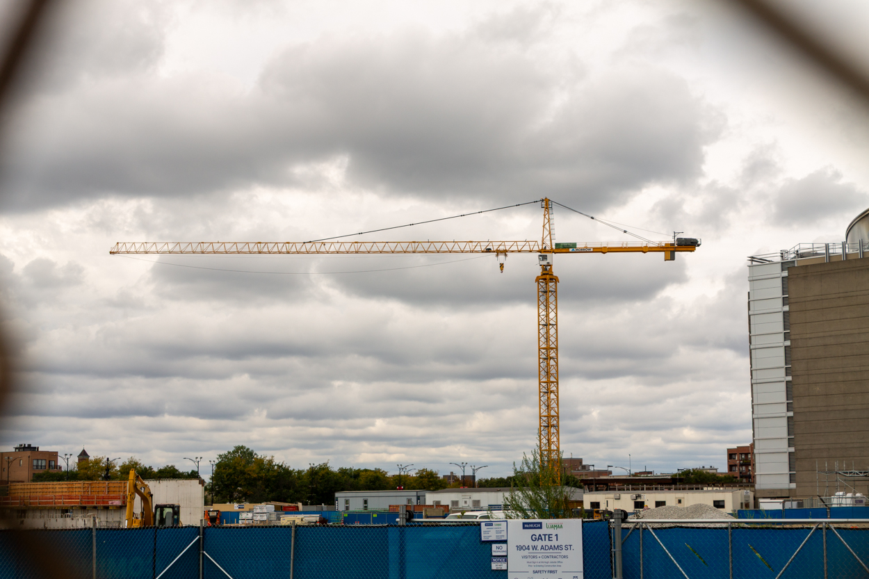 The 1901 Project tower crane