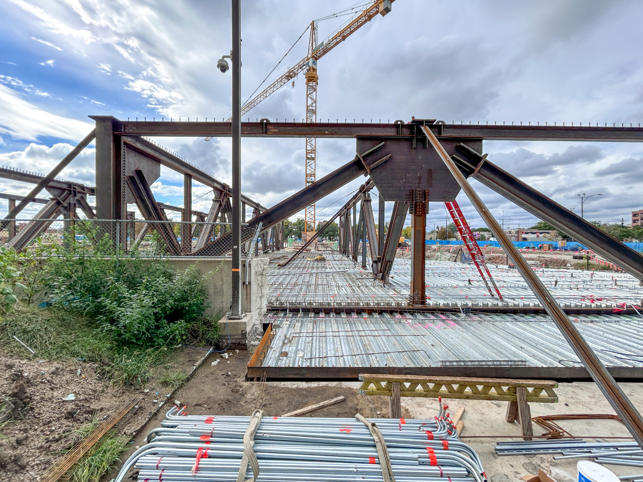 The 1901 Project tower crane
