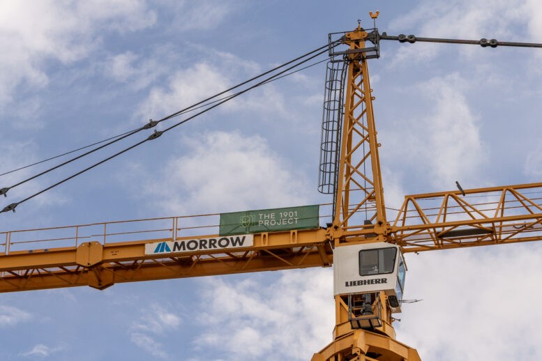 The 1901 Project tower crane