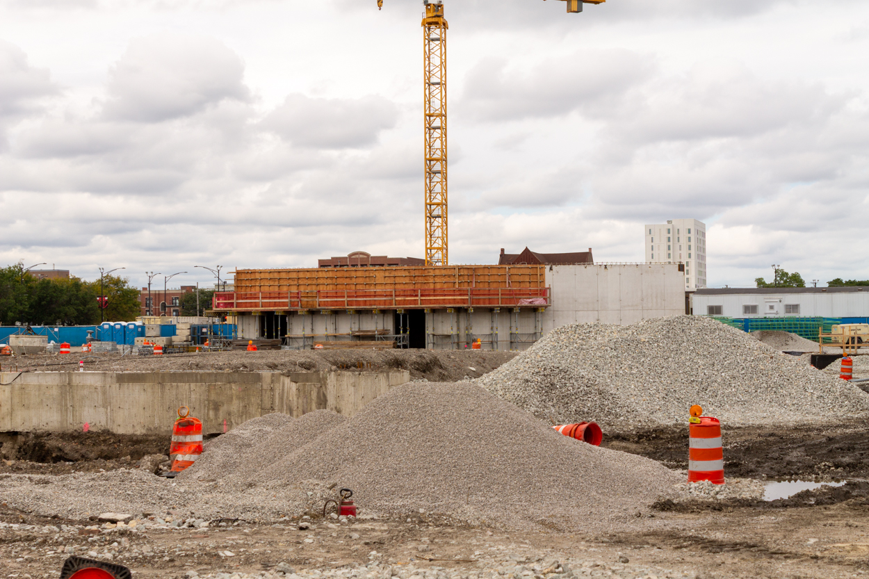 The 1901 Project music hall September 2026 construction progress