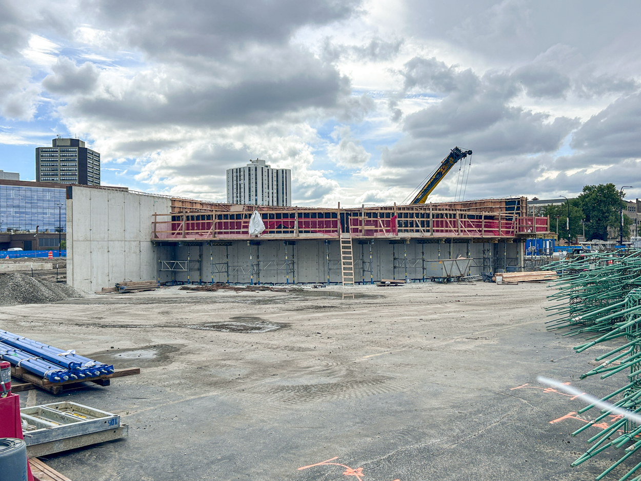 The 1901 Project music hall September 2026 construction progress