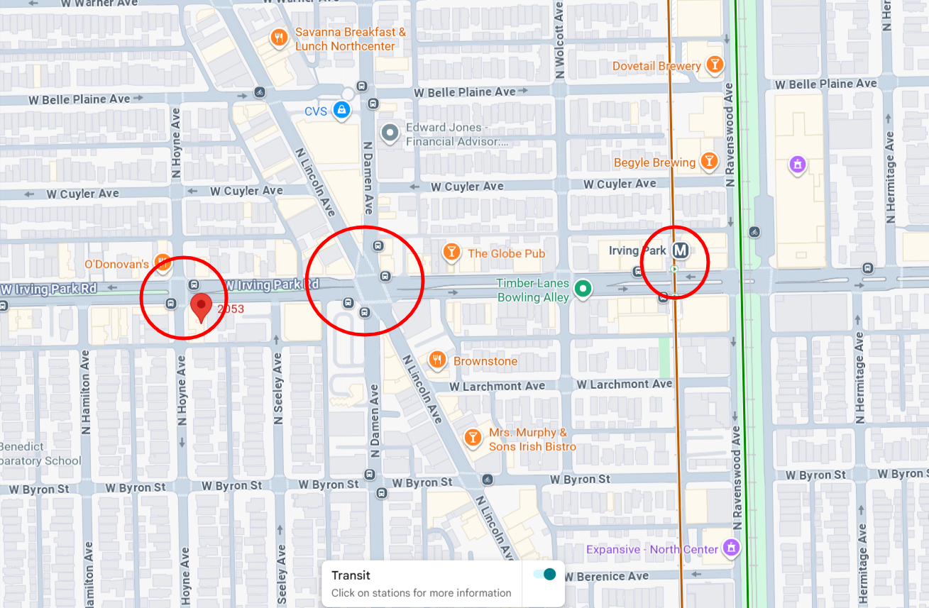 2053 West Irving Park Road construction permitted