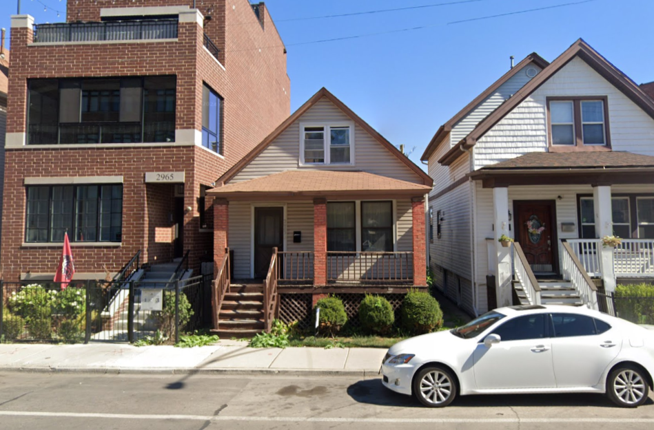 2963 North Elston Avenue three-flat permitted for construction