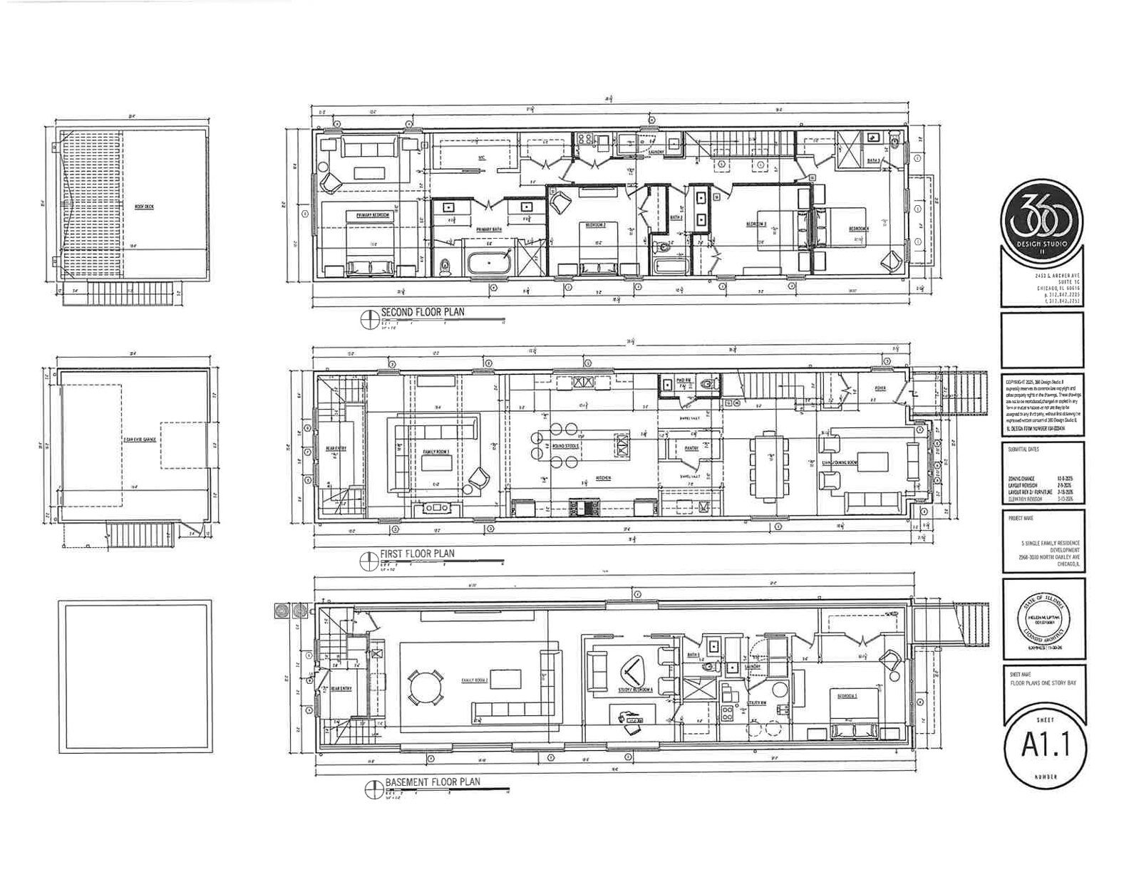 3000-3010 North Oakley Avenue permits issued