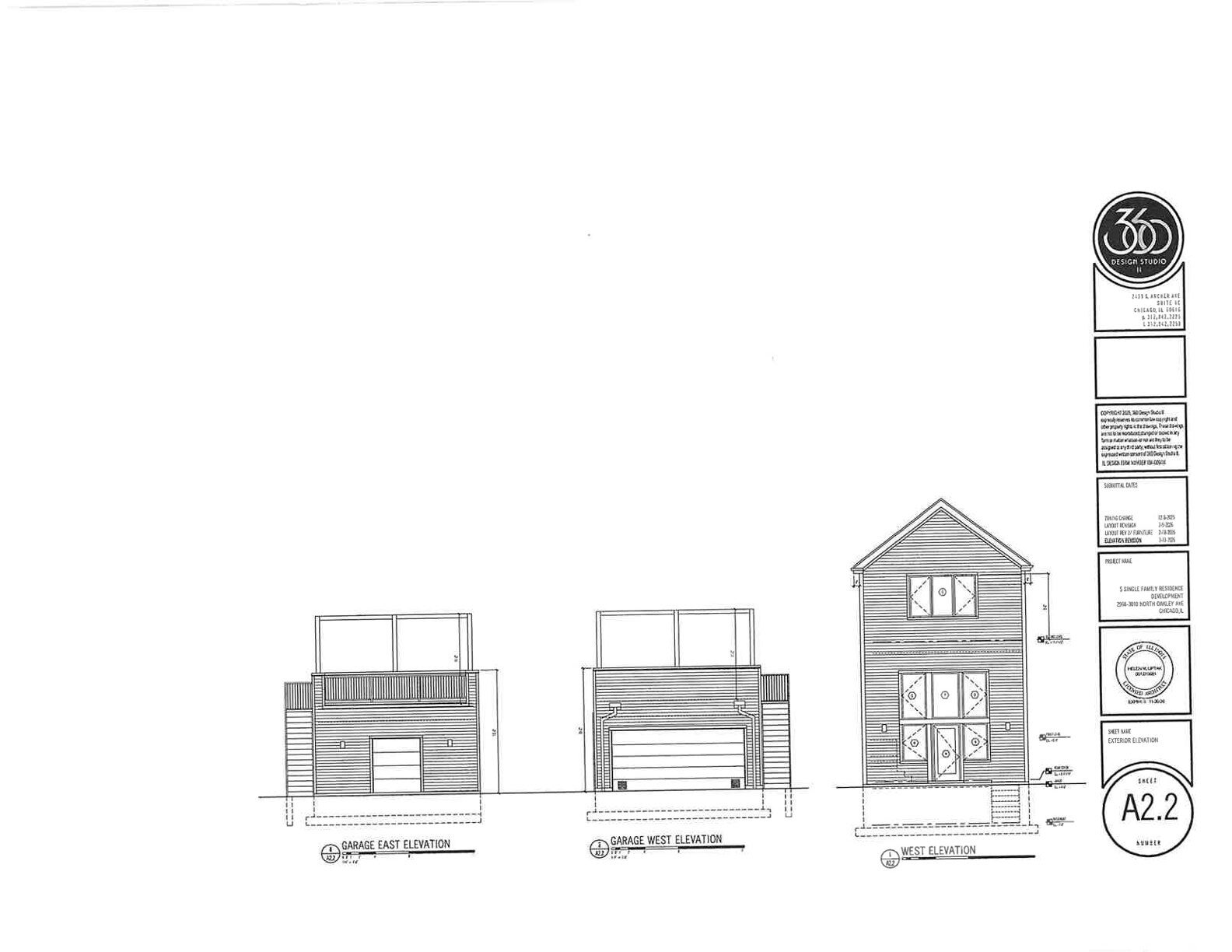 3000-3010 North Oakley Avenue permits issued