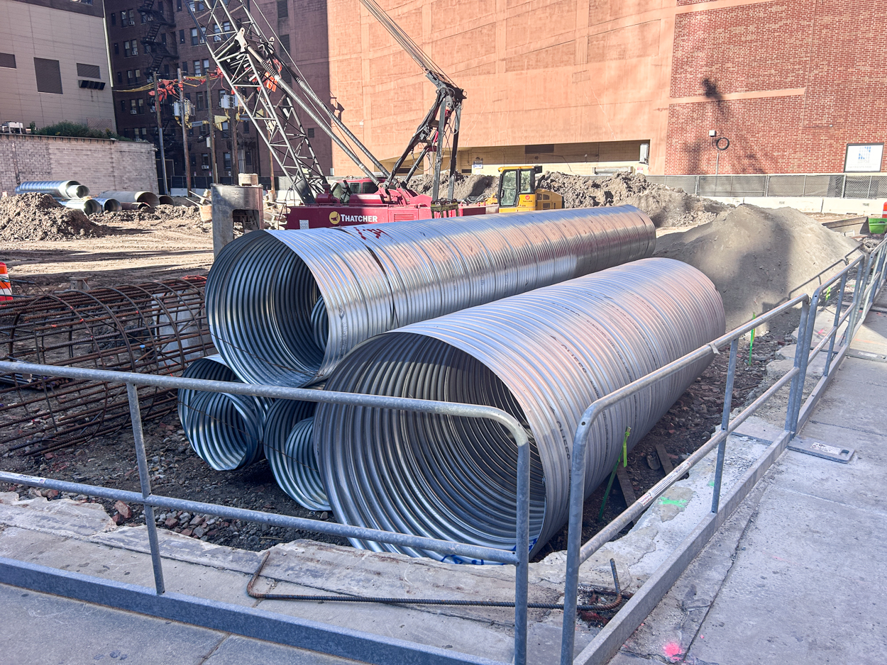 7 West Elm caisson work