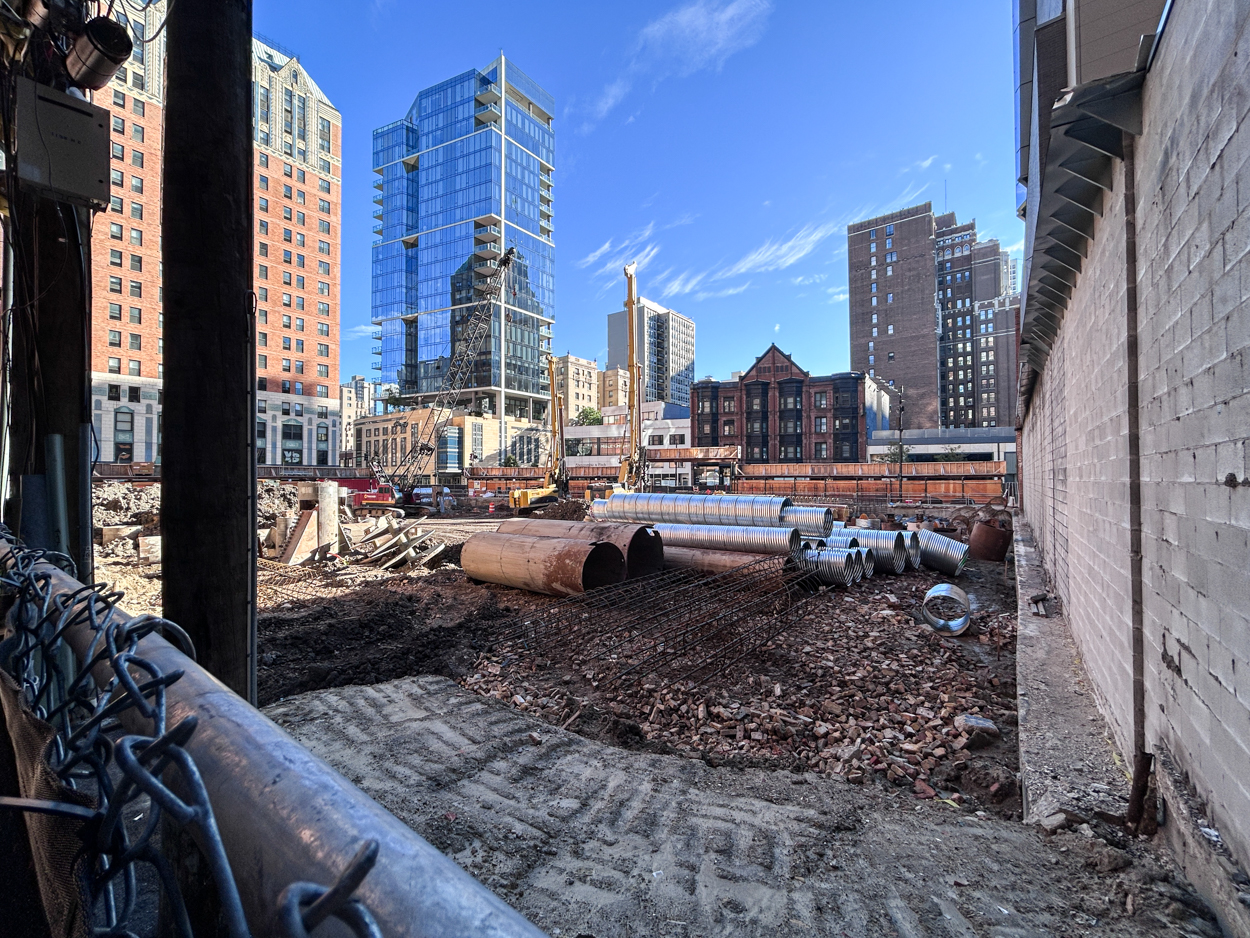 7 West Elm caisson work