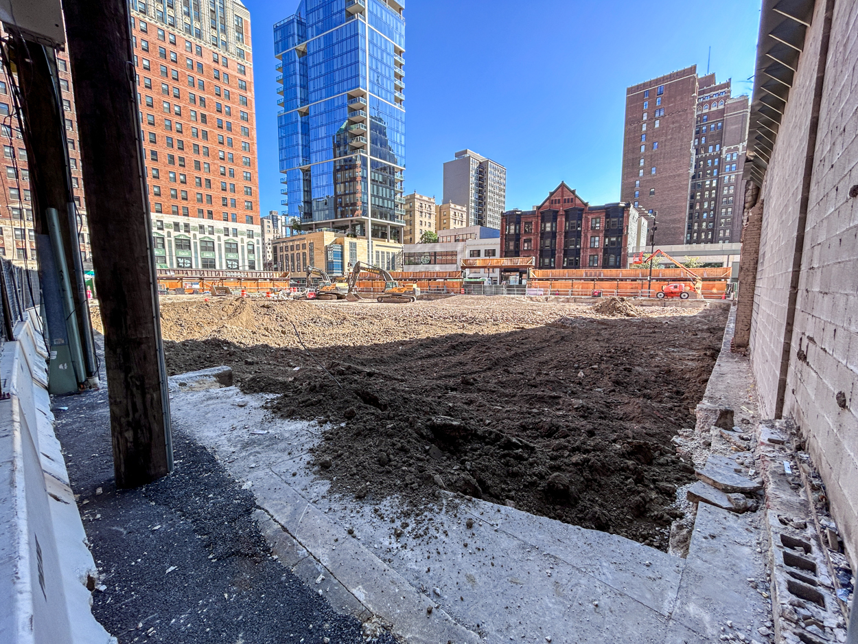 7 West Elm caisson work