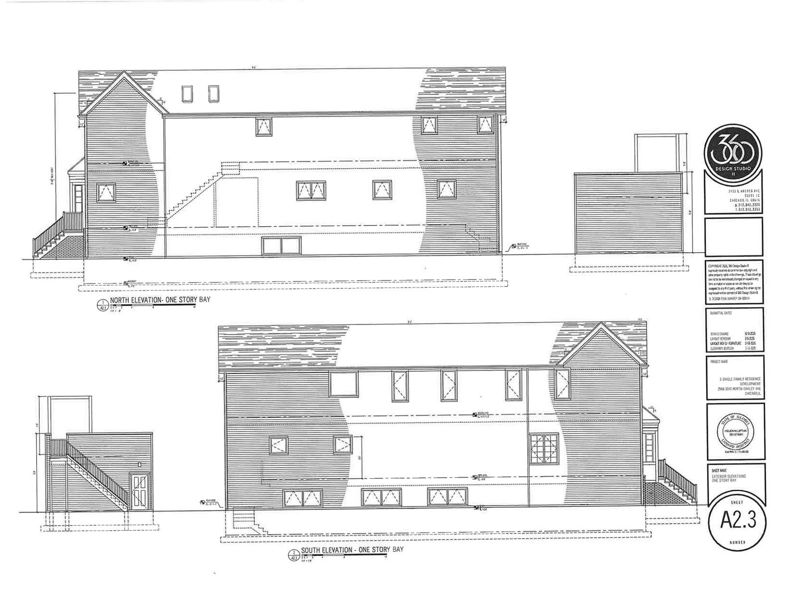 3000-3010 North Oakley Avenue permits issued