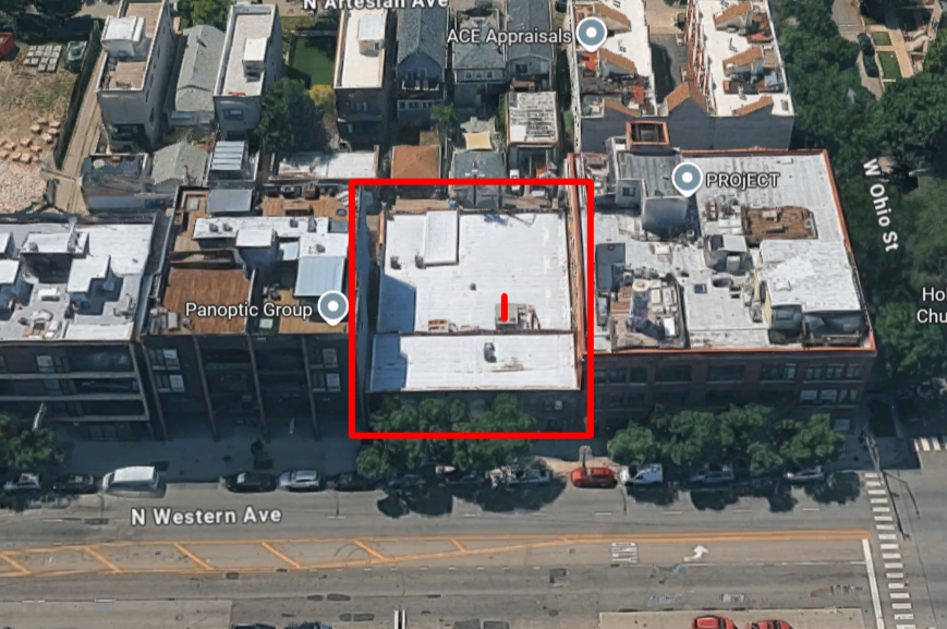 536 North Western Avenue construction permitted
