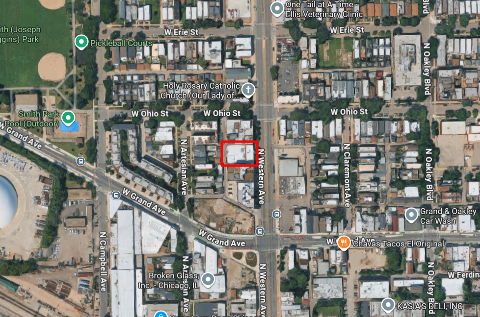 536 North Western Avenue construction permitted