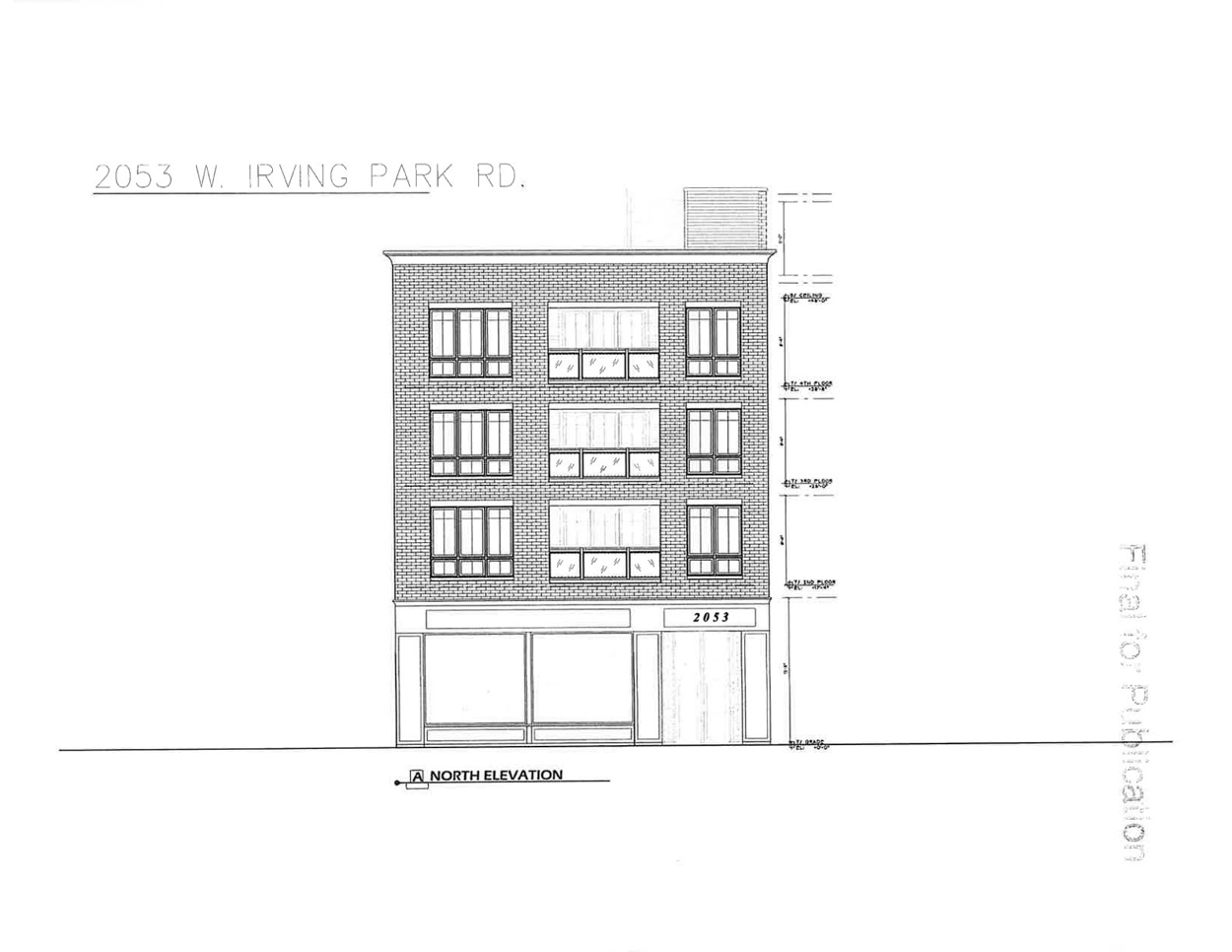 2053 West Irving Park Road construction permitted