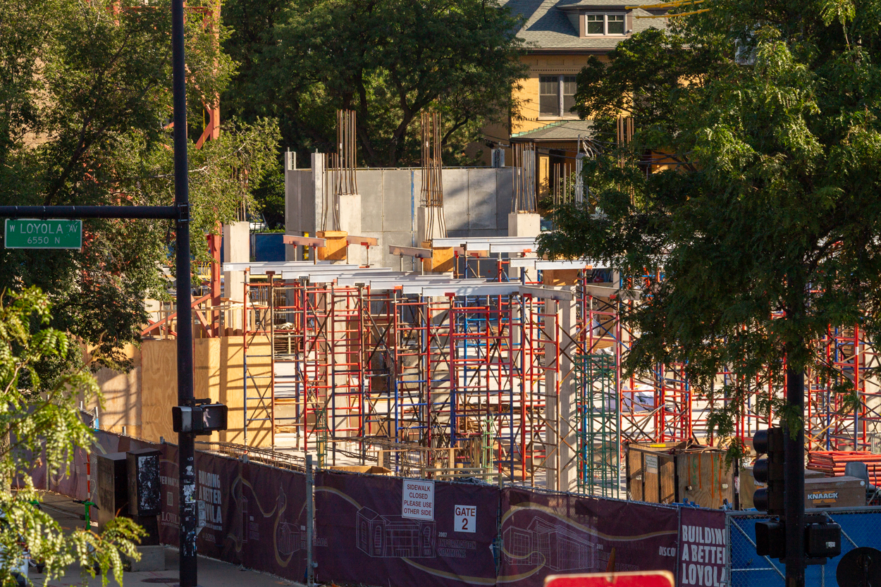 Marcella Niehoff School of Nursing and the College of Arts and Sciences September 2026 construction update