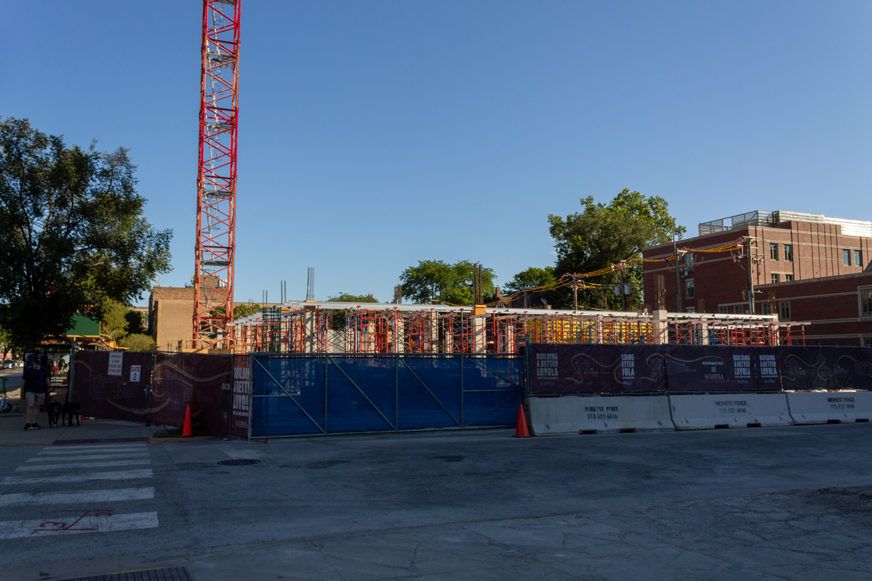 Marcella Niehoff School of Nursing and the College of Arts and Sciences September 2026 construction update