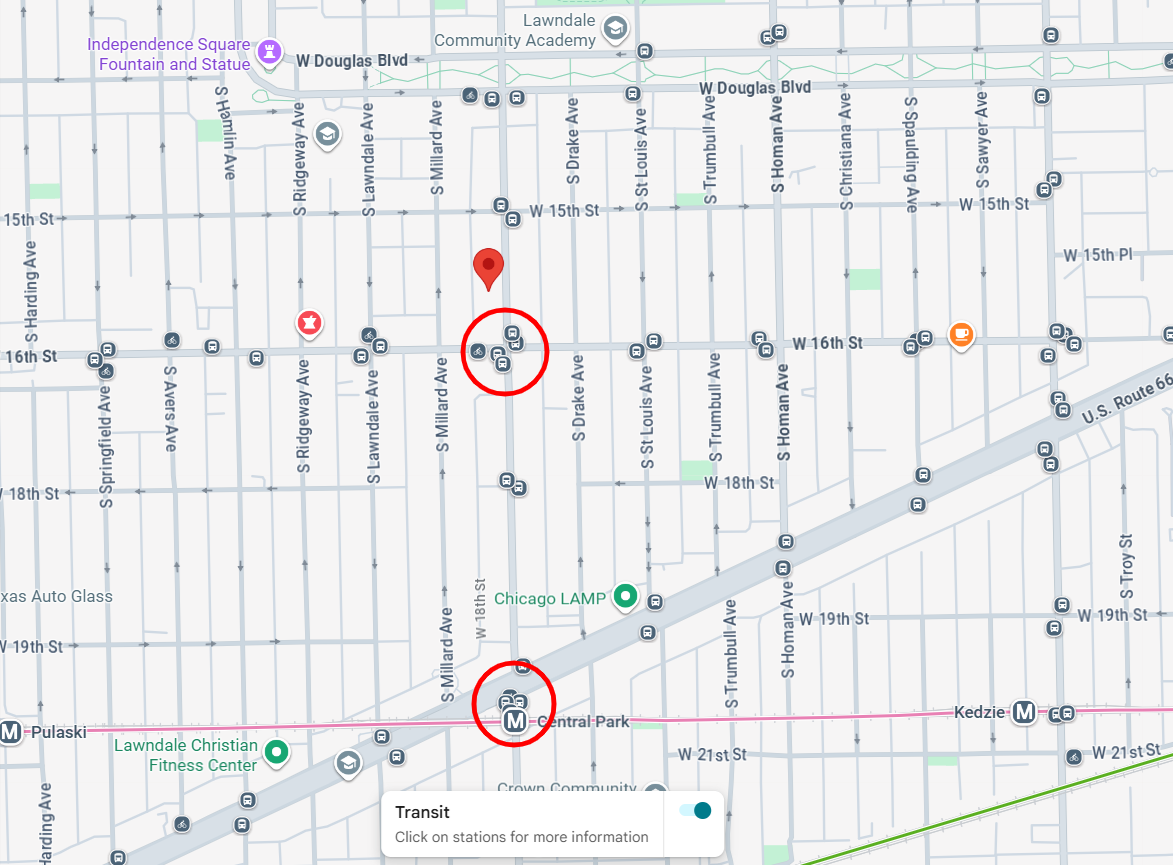 1536 South Central Park Avenue three-flat permitted