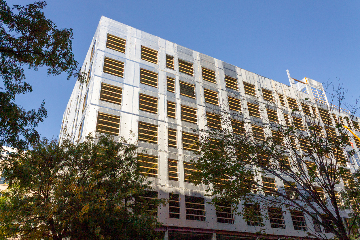 310 West Huron topped out, October 2026 update