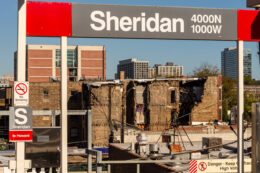 4006 North Sheridan demolition progress