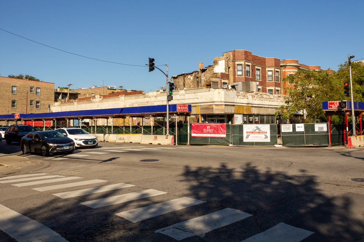 4006 North Sheridan demolition progress