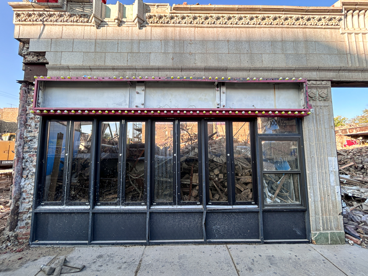 4006 North Sheridan demolition progress