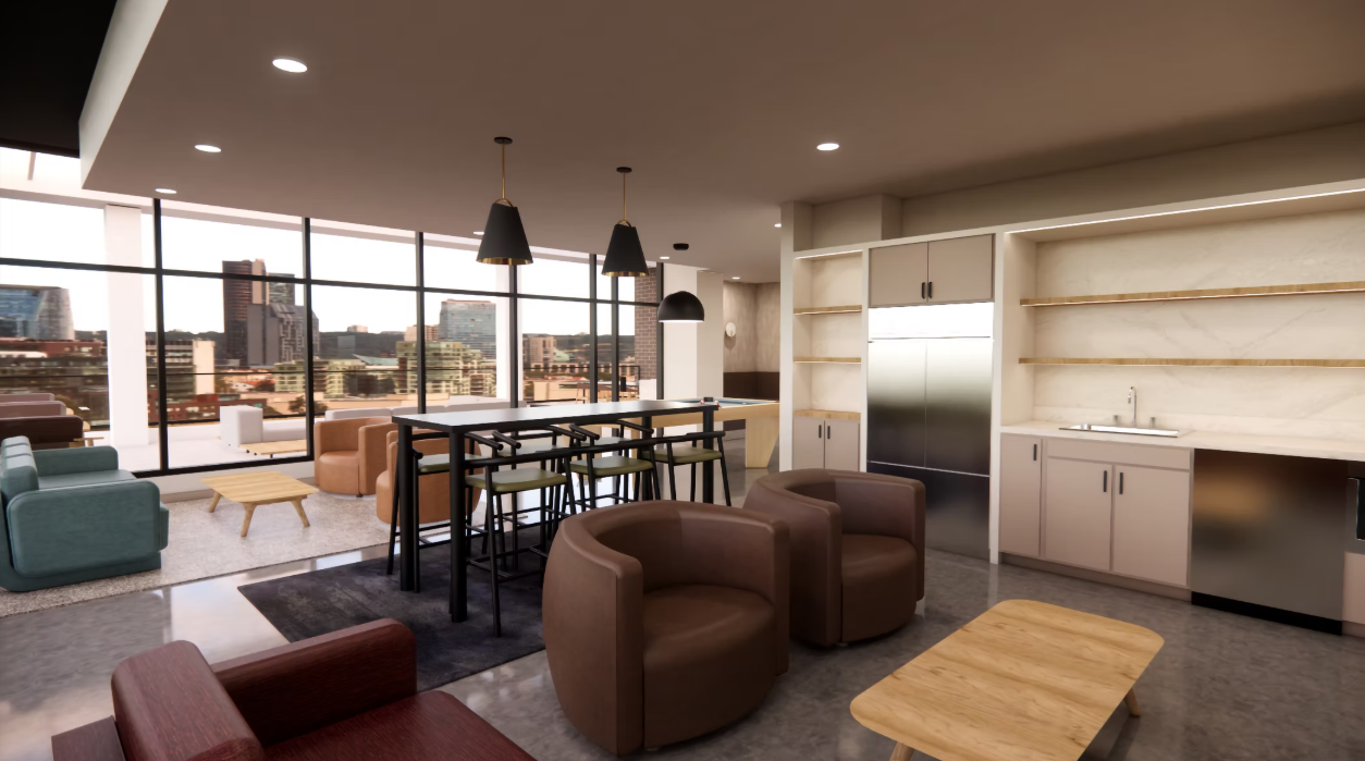 4006 North Sheridan Built Form rendering