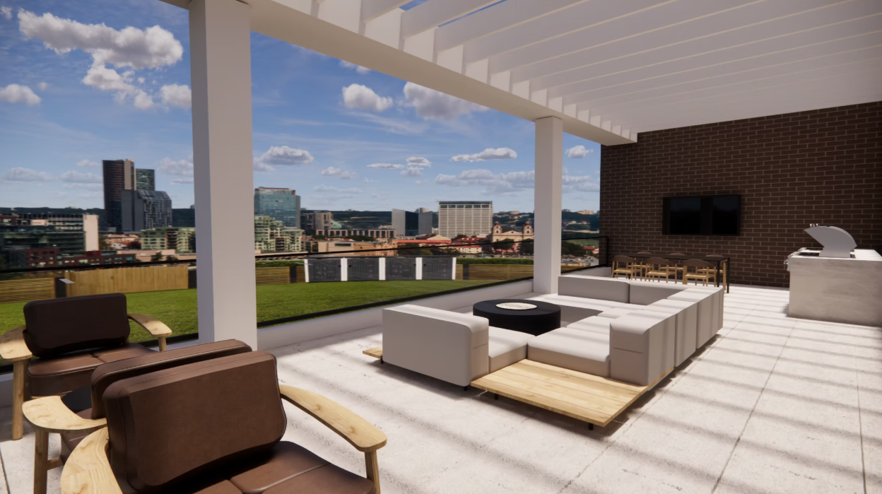 4006 North Sheridan Built Form rendering