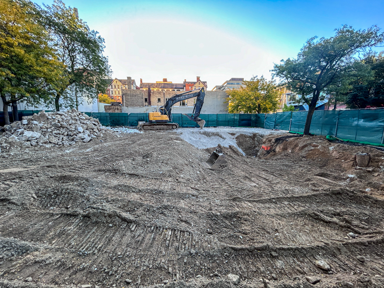 605 Davis demolition