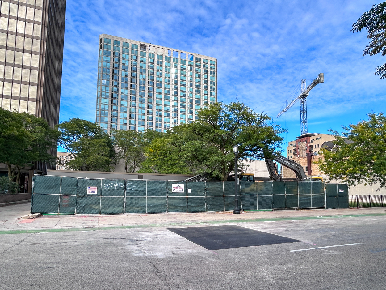 605 Davis demolition
