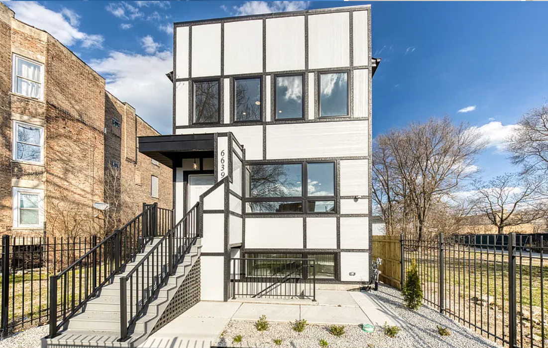 6449 South St Lawrence Avenue two-flat permitted
