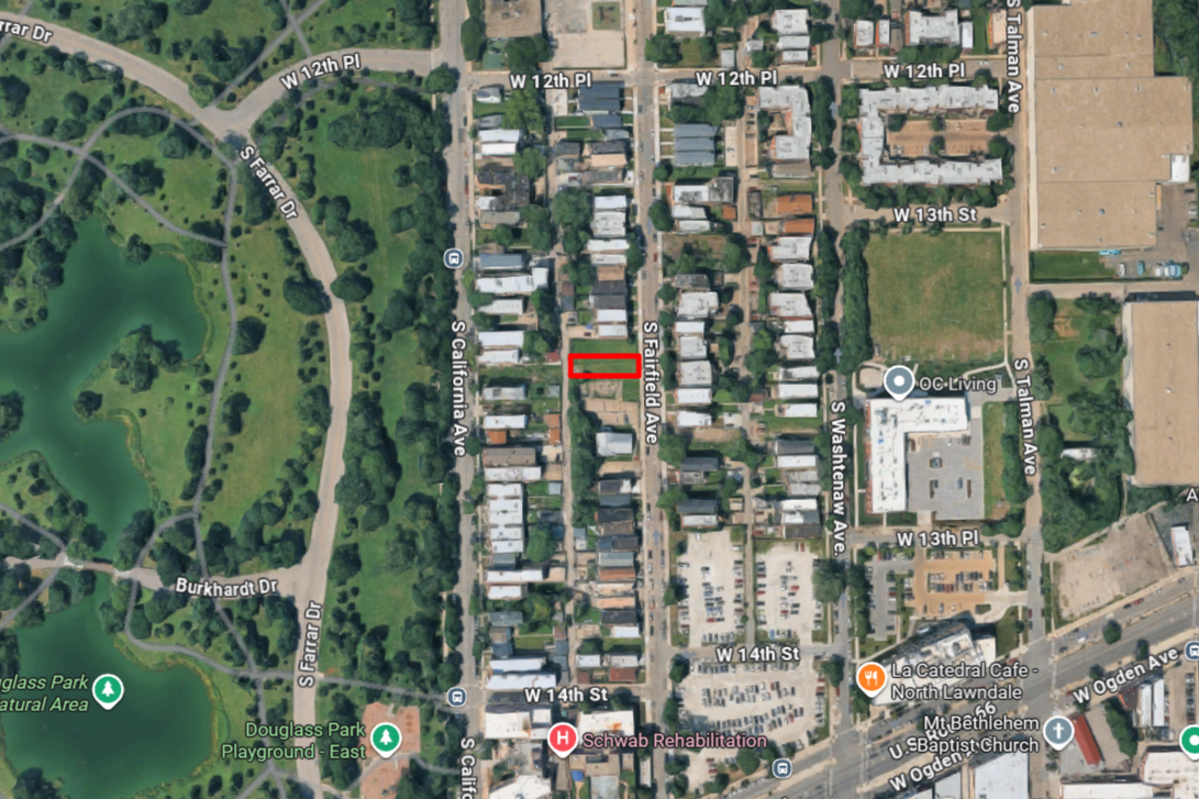 1314 South Fairfield Avenue three-flat permitted