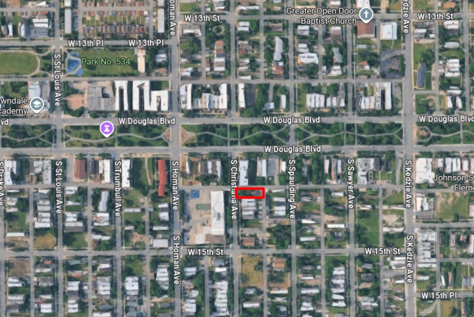 1419 South Christiana Avenue three-flat permitted