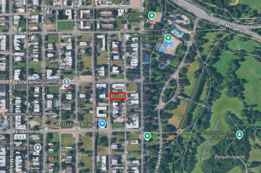 5717 South Calumet Avenue three-flat permitted