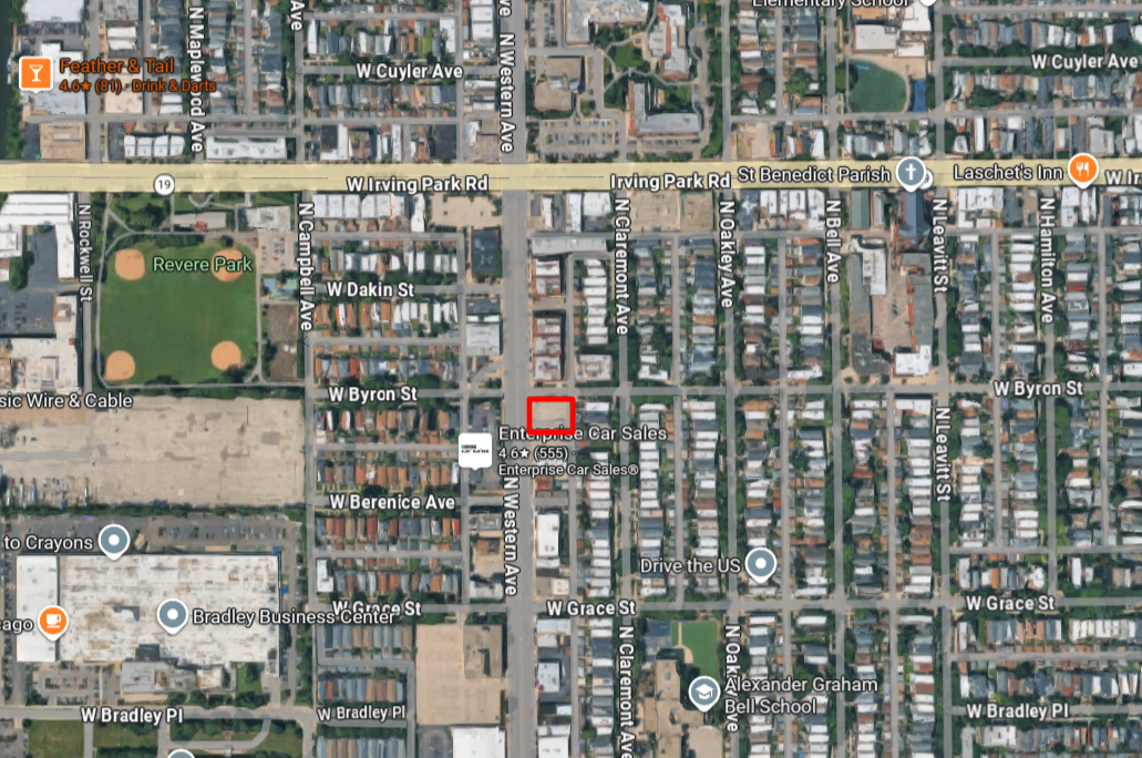 2353 West Byron Street construction permitted