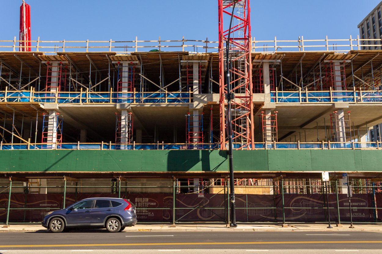 Loyola University October 2026 construction update