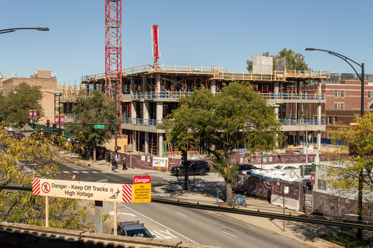 Loyola University October 2026 construction update