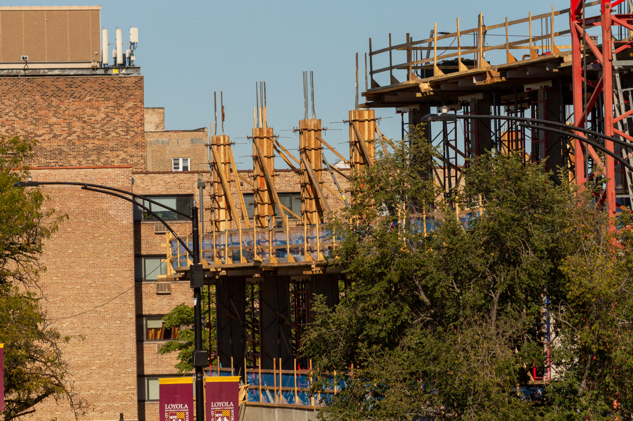 Loyola University October 2026 construction update