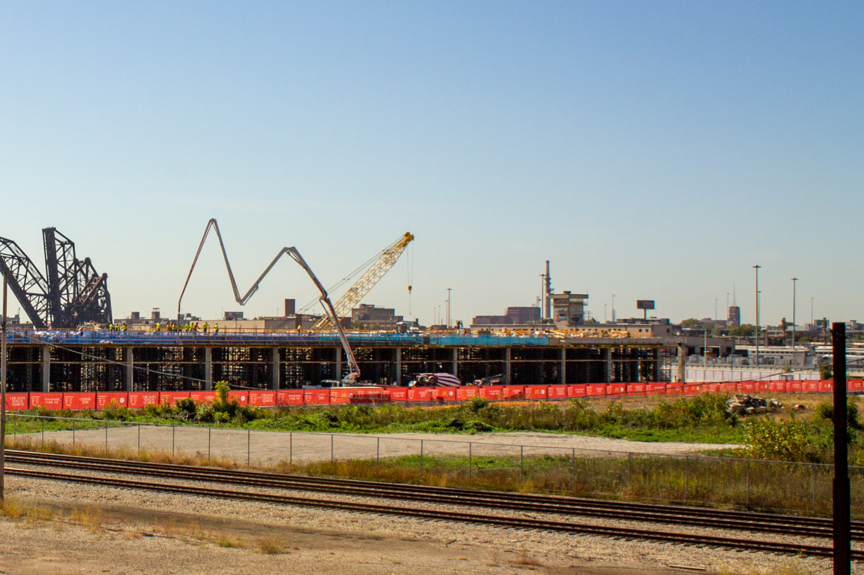 McDonald's Park west tower crane removed