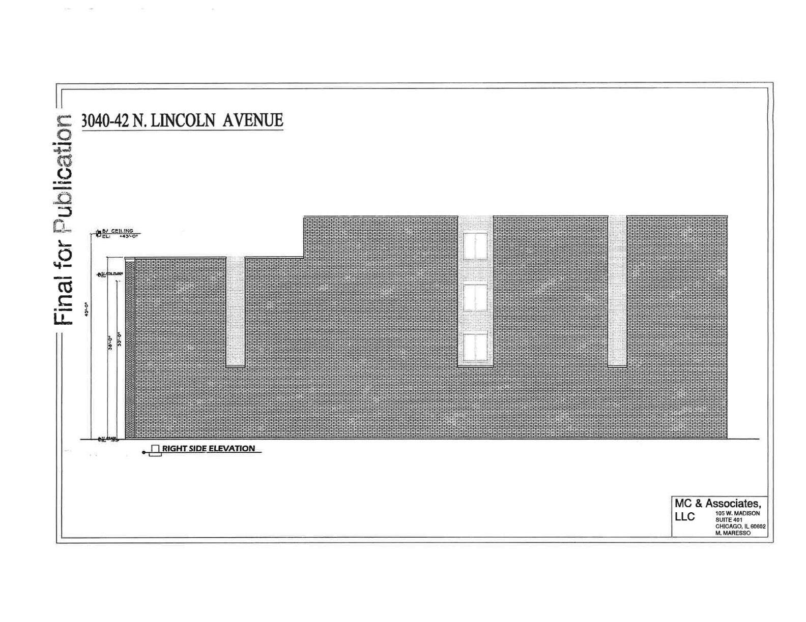3040 North Lincoln Avenue construction permitted