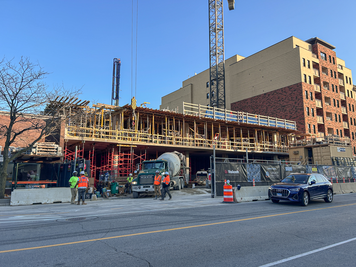 The Legacy Evanston October 2026 construction updater