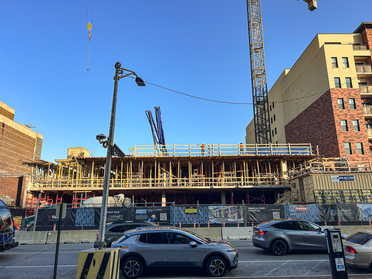 The Legacy Evanston October 2026 construction updater